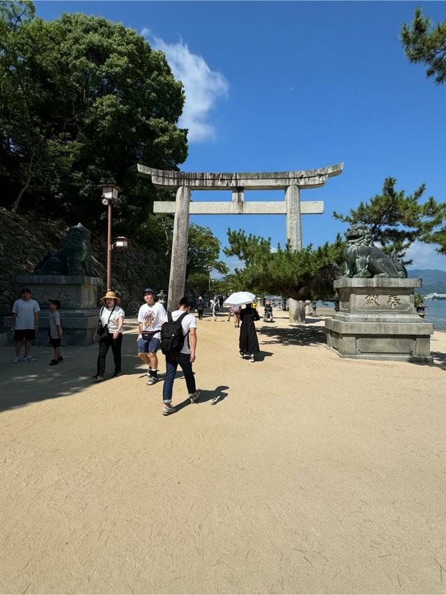 石鳥居（厳島神社）の参拝記録6
