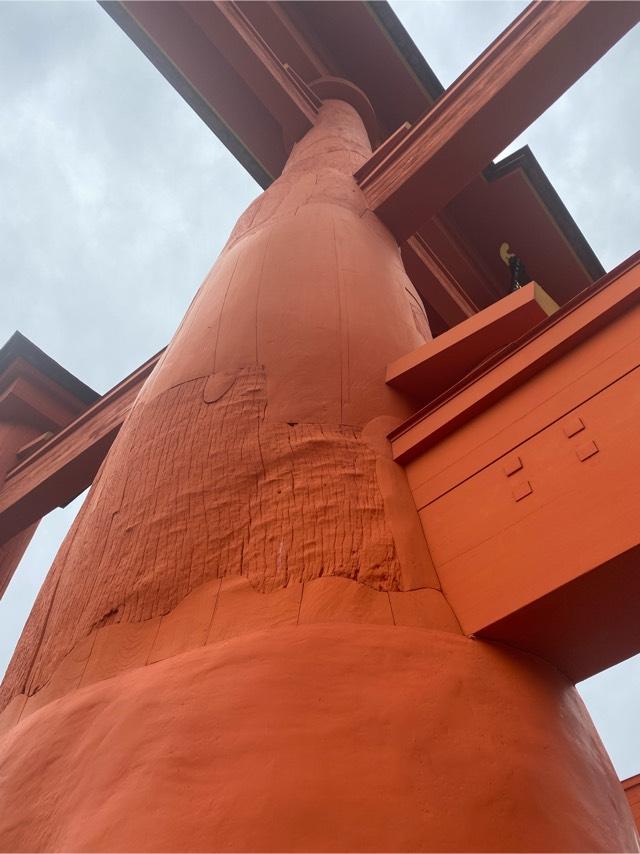 広島県廿日市市宮島町 大鳥居（厳島神社）の写真3