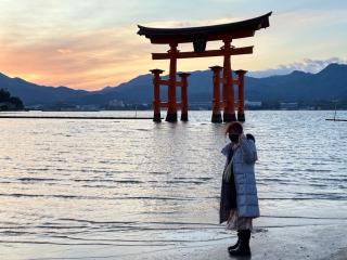 大鳥居（厳島神社）の参拝記録(やよいさん)