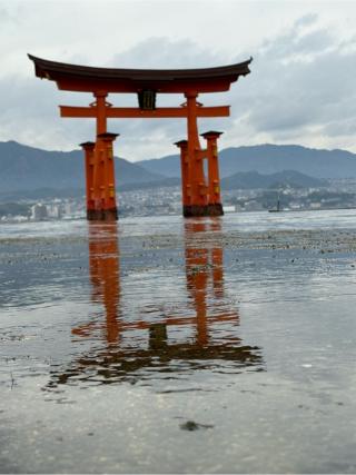大鳥居（厳島神社）の参拝記録(満次さん)