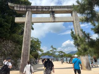 大鳥居（厳島神社）の参拝記録(古チャンさん)