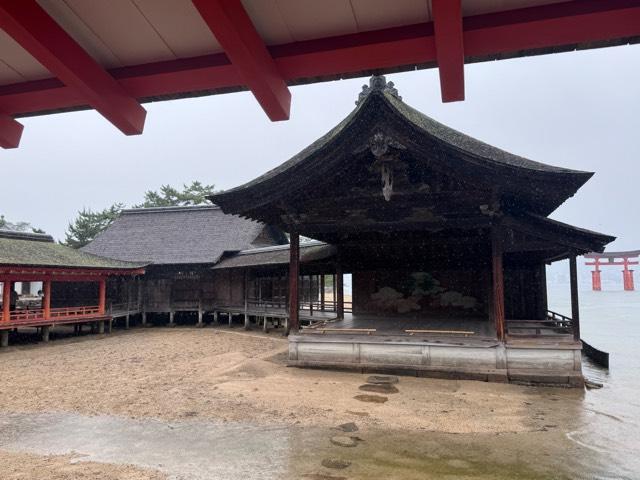 能舞台（厳島神社内）の参拝記録2