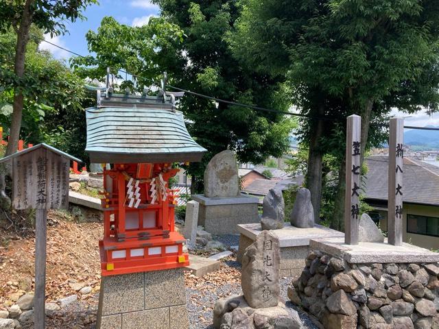 船岡稲荷大神(建勲神社境内社)の参拝記録(恭子さん)