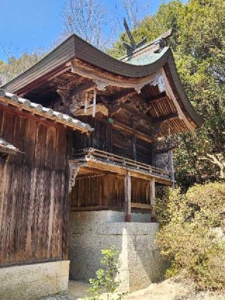 石清水神社の参拝記録(ろかずさん)
