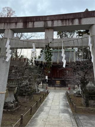 一之保神社、奇御魂神社(北野天満宮末社)の参拝記録(⛩️🐍🐢まめ🐢🐍⛩️さん)