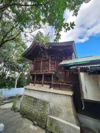 久米石清水八幡宮の参拝記録(ろかずさん)