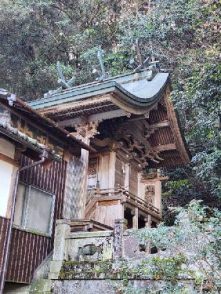 天川神社の参拝記録(ろかずさん)
