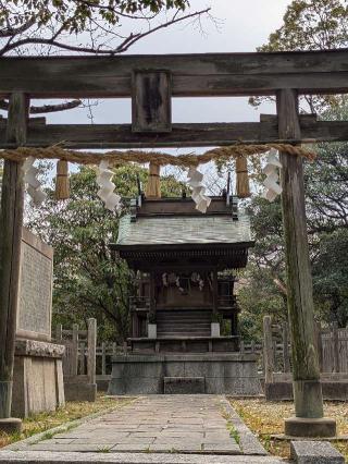 中臣神社（枝光八幡宮境内社）の参拝記録(こまいぬおさん)