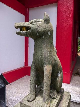 最上稲荷大明神の参拝記録(こまいぬおさん)