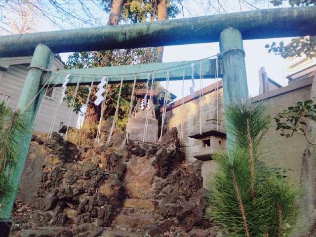 富士浅間社（田端八幡神社境内）の参拝記録2