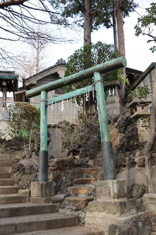 富士浅間社（田端八幡神社境内）の参拝記録2