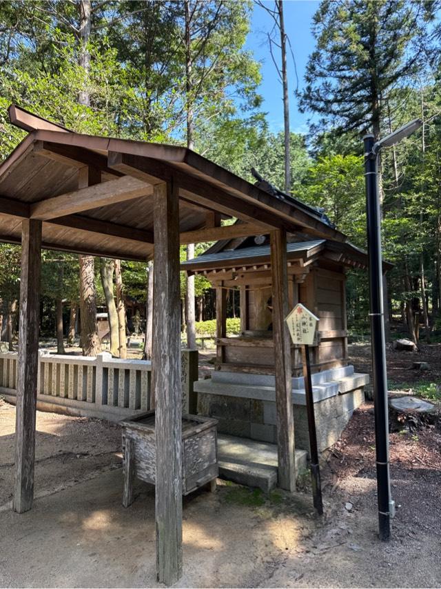 山神社(大麻比古神社末社)の参拝記録1