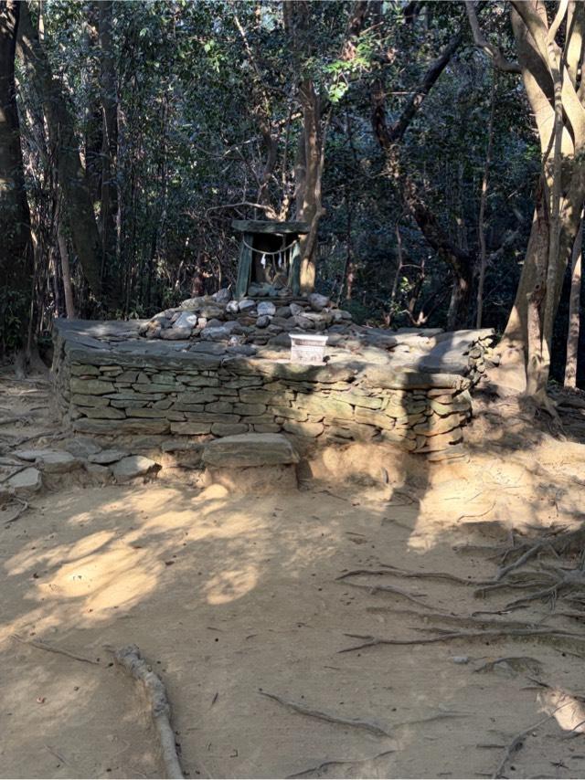 磐座(天石門別八倉比売神社境内)の参拝記録1