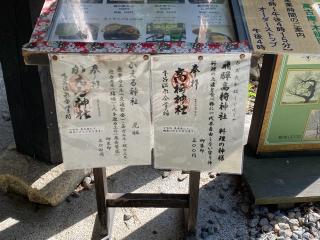 飛騨高椅神社（下呂温泉合掌村）の参拝記録(二代目無宿さん)