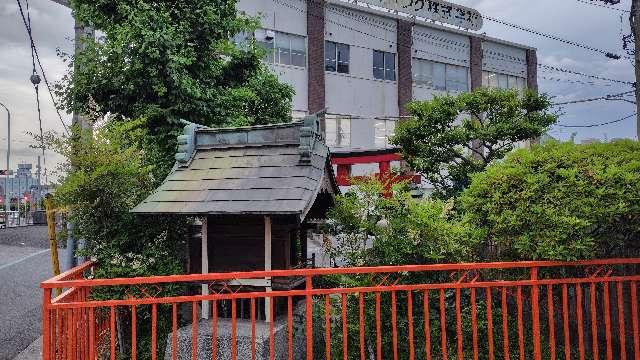 安全稲荷神社(田島ルーフィング敷地内)の参拝記録1