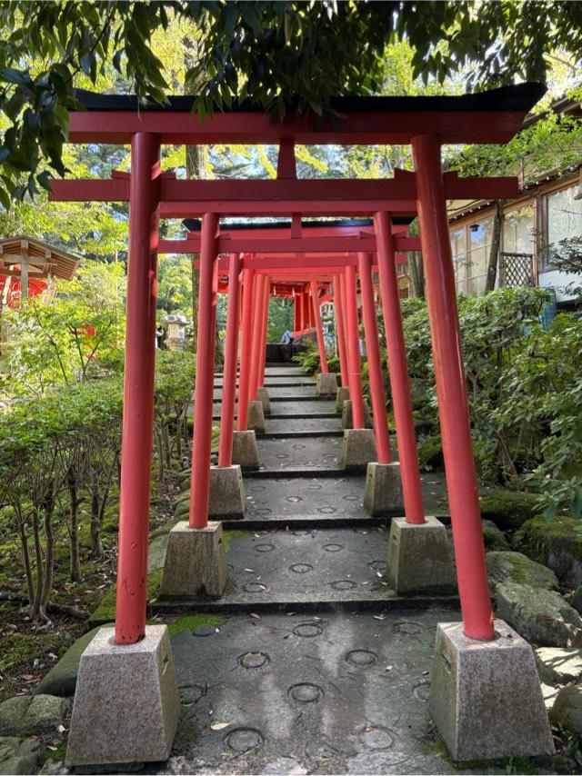 白阿紫稲荷大明神（金澤神社境内社）の参拝記録3