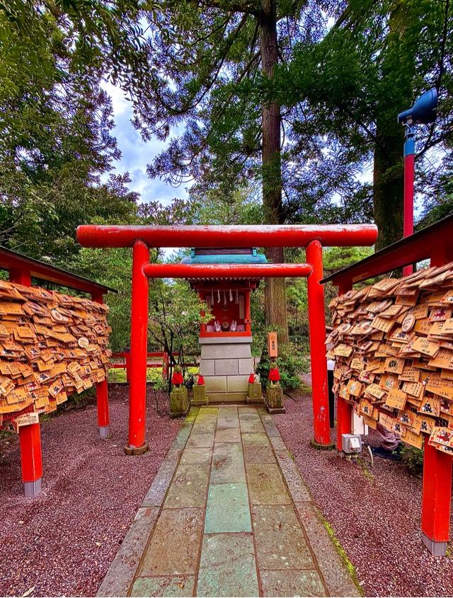 白阿紫稲荷大明神（金澤神社境内社）の参拝記録3