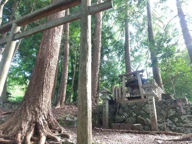 奈良県宇陀郡曽爾村大字塩井 行守神社の写真1