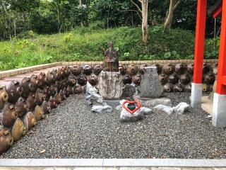 中の宮（大善院境内社）の参拝記録(礼さん)