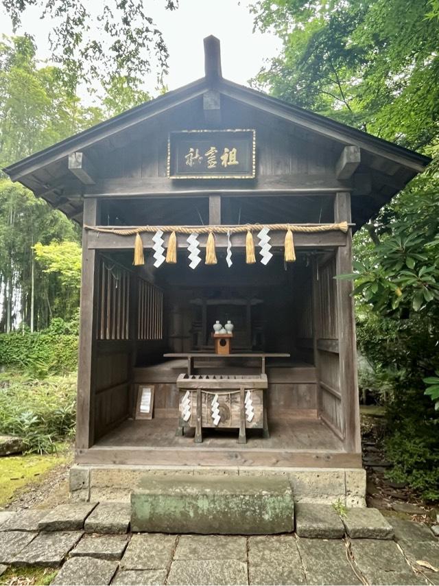 祖霊社(青葉神社境内社)の参拝記録7