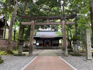 金谷神社（尾山神社摂社）の参拝記録(忍さん)