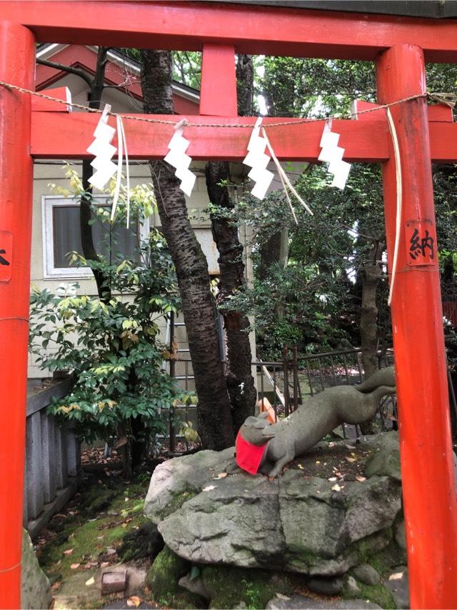 稲荷大明神(水稲荷神社境内社)の参拝記録(こーちんさん)