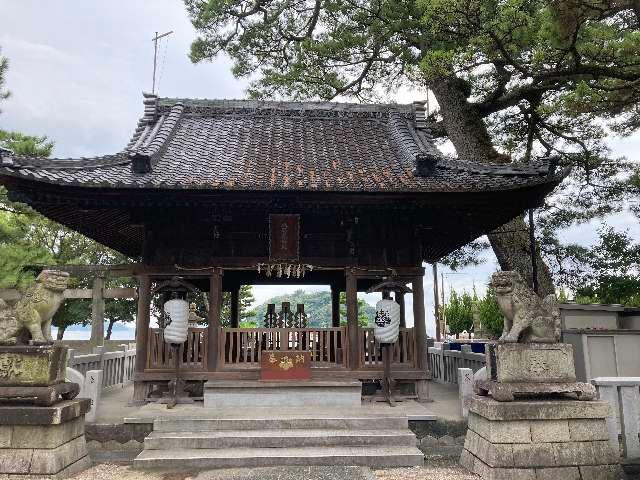 竹島八百富神社 篠津遥拝所の参拝記録3