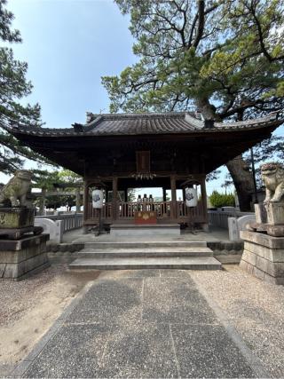 竹島八百富神社 篠津遥拝所の参拝記録(コットンさん)