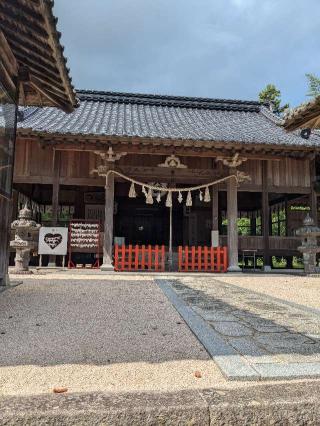 大分八幡神社の参拝記録(こまいぬおさん)