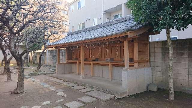 合祀社(八雲神社境内)の参拝記録1