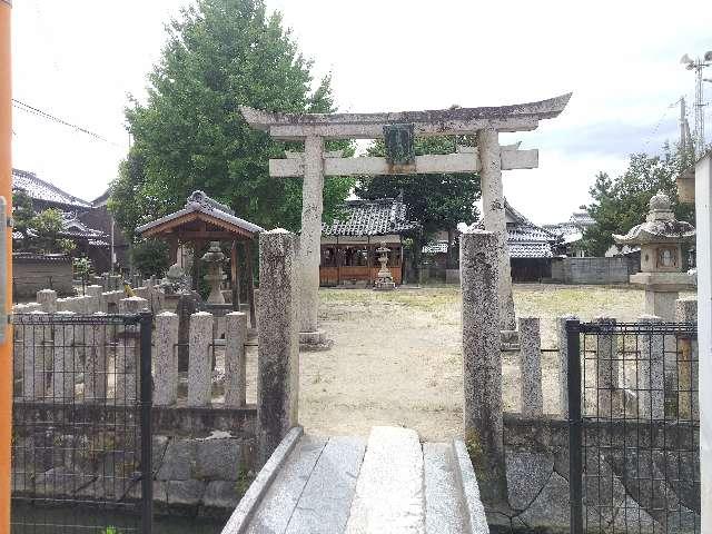 奈良県磯城郡田原本町大字矢部706 杵都岐神社の写真1