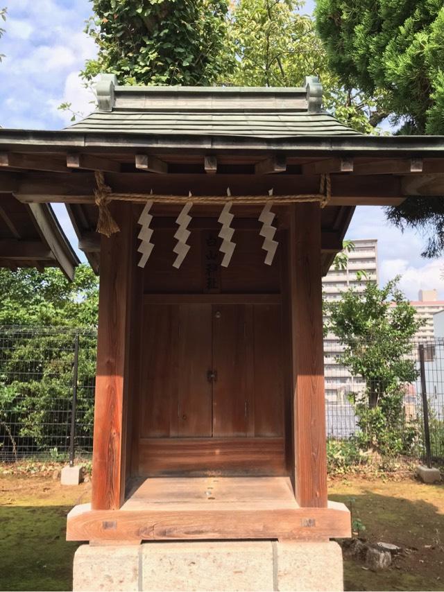 東京都北区赤羽北3-1-2 白山神社(赤羽北諏方神社境内)の写真1