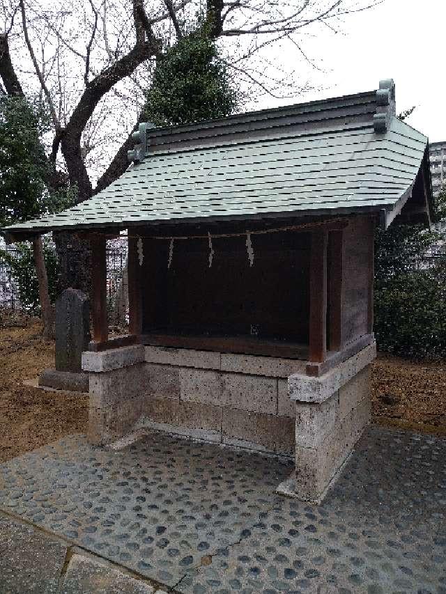 合祀神社(赤羽北諏方神社境内)の参拝記録9