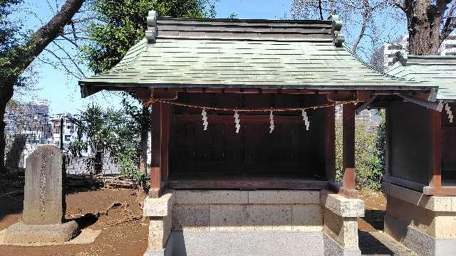 合祀神社(赤羽北諏方神社境内)の参拝記録2