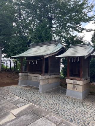 合祀神社(赤羽北諏方神社境内)の参拝記録(⛩️🐍🐢まめ🐢🐍⛩️さん)