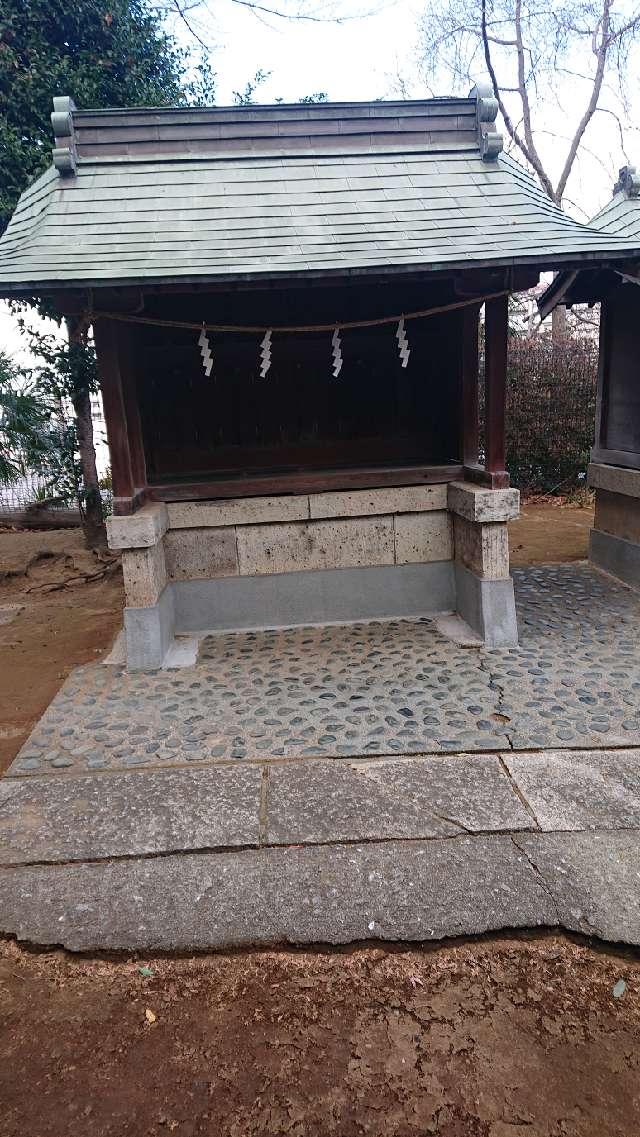 合祀神社(赤羽北諏方神社境内)の参拝記録3
