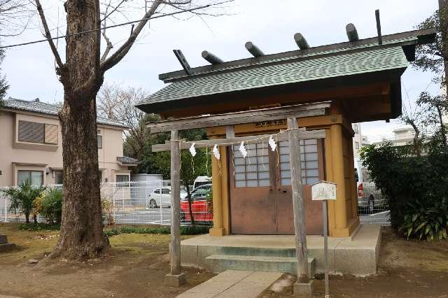 三社合祭社(駒込天祖神社境内社)の参拝記録1