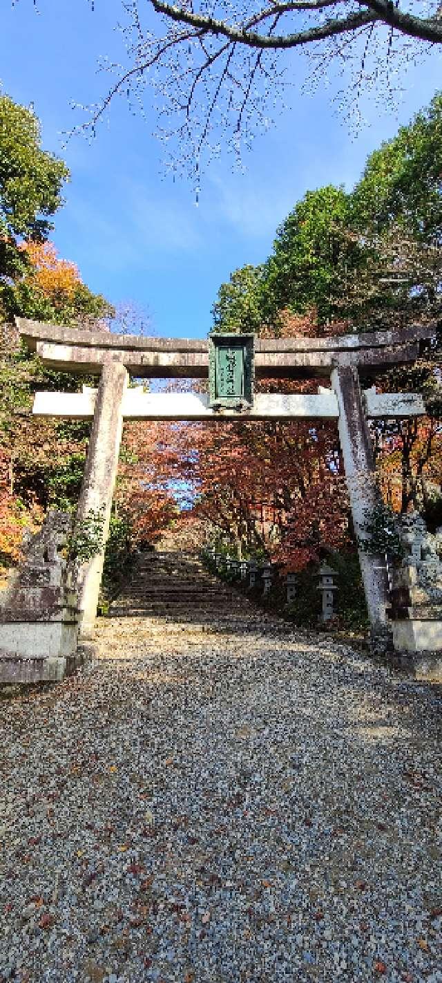 滋賀県犬上郡多賀町敏満寺 胡宮神社 大鳥居の写真2