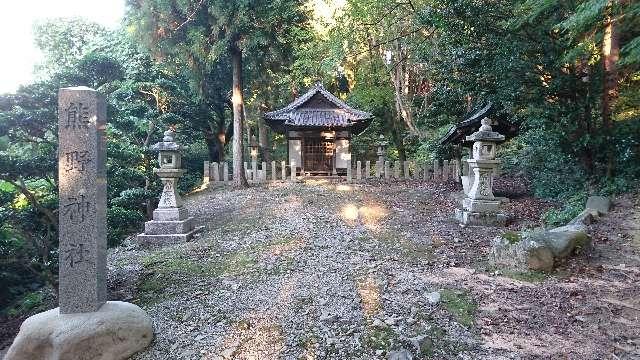 滋賀県犬上郡多賀町敏満寺 熊野神社(胡宮神社)の写真1