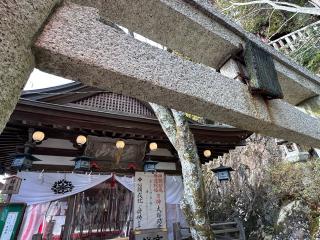 太郎坊宮 拝殿の参拝記録(あきちゃんさん)