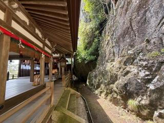 太郎坊宮 拝殿の参拝記録(はとさん)
