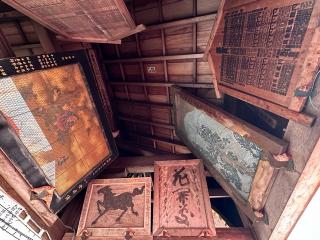 太郎坊宮 絵馬殿の参拝記録(あきちゃんさん)