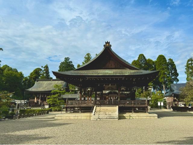 拝殿(沙沙貴神社境内)の参拝記録2