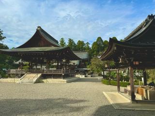 拝殿(沙沙貴神社境内)の参拝記録(qo_opさん)