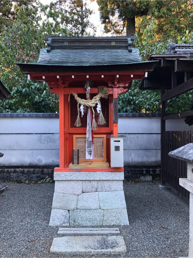 影友稲荷神社(沙沙貴神社)の参拝記録(礼さん)