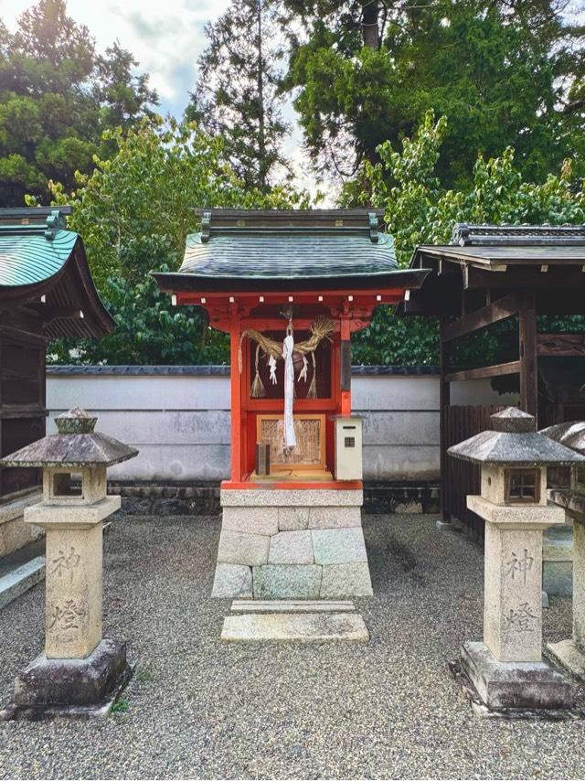 影友稲荷神社(沙沙貴神社境内)の参拝記録1