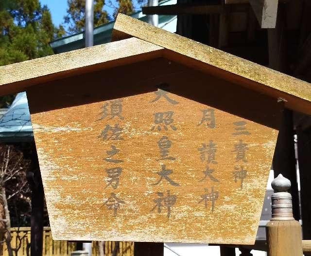 北海道登別市中央町6-24-1 三貴子神社（刈田神社境内社）の写真2