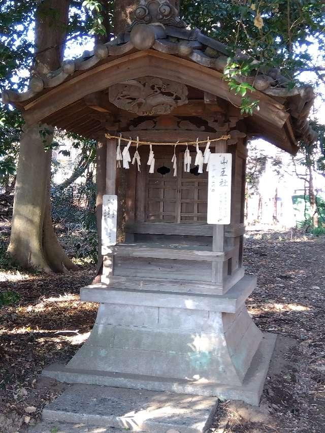 山王社（氷川神社境内社）の参拝記録2