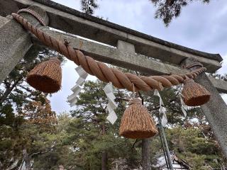 鳥居(建部大社)の参拝記録(あきちゃんさん)