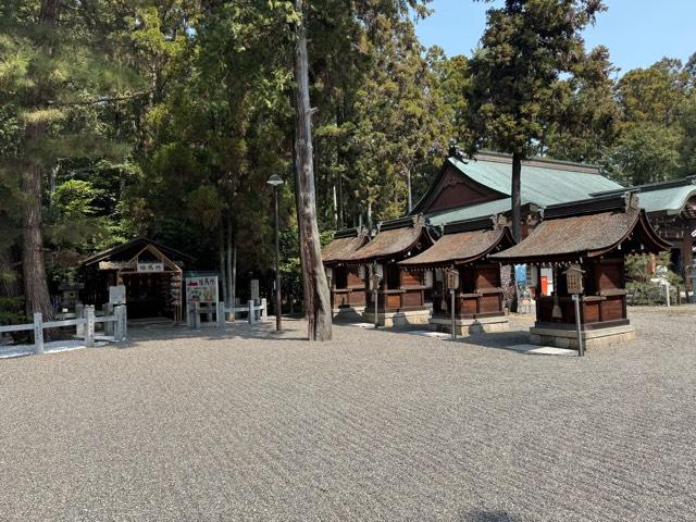 箭取神社(建部大社境内末社)の参拝記録2